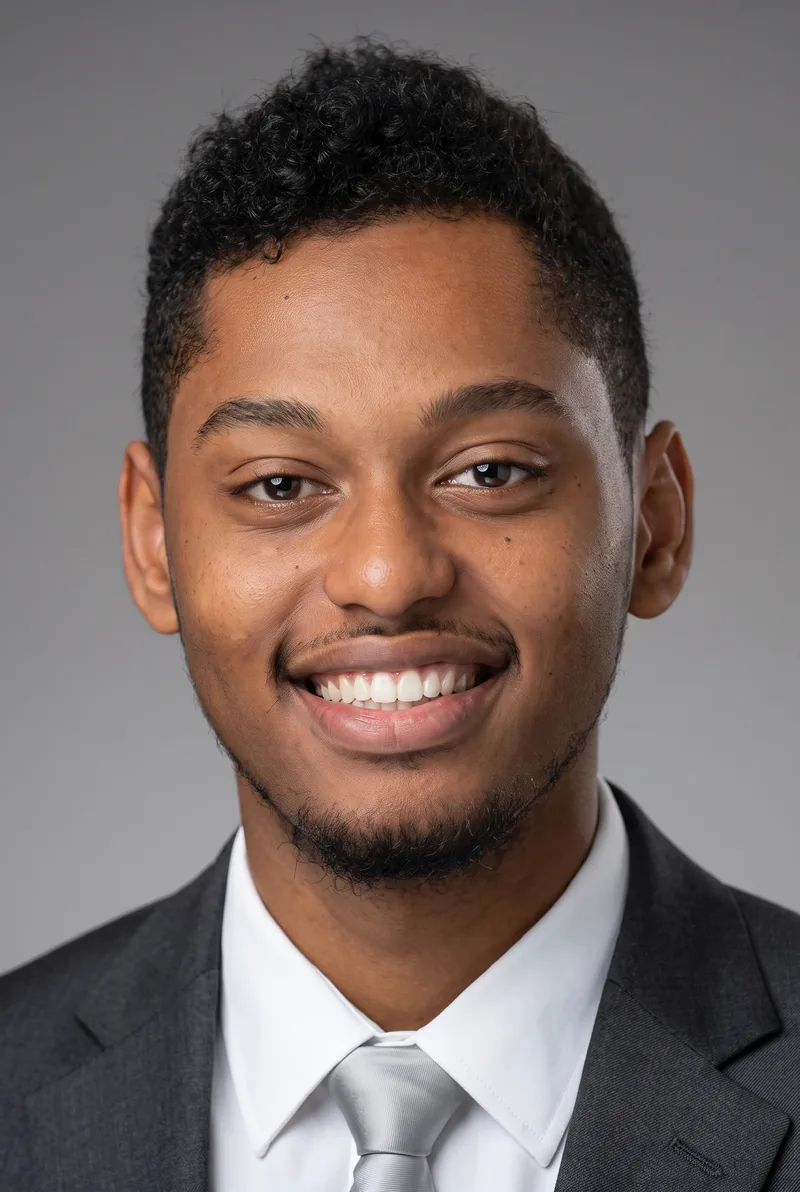AI-generated portrait of Abdullahi Alim, keynote speaker
