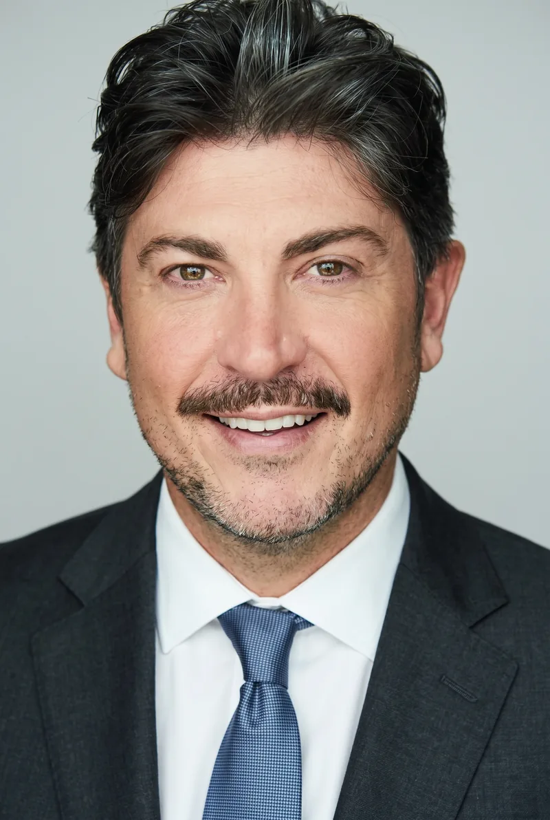 AI-generated portrait of Adam Mada, keynote speaker