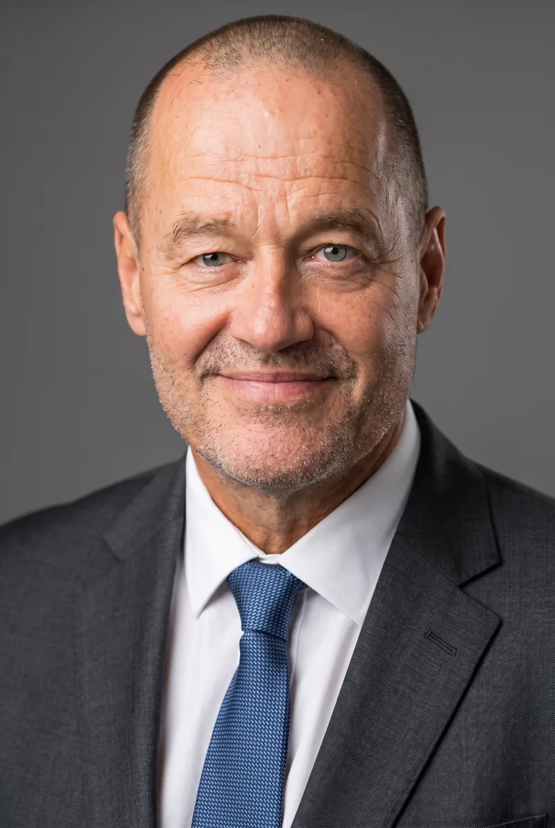 AI-generated portrait of Adam Spencer, keynote speaker