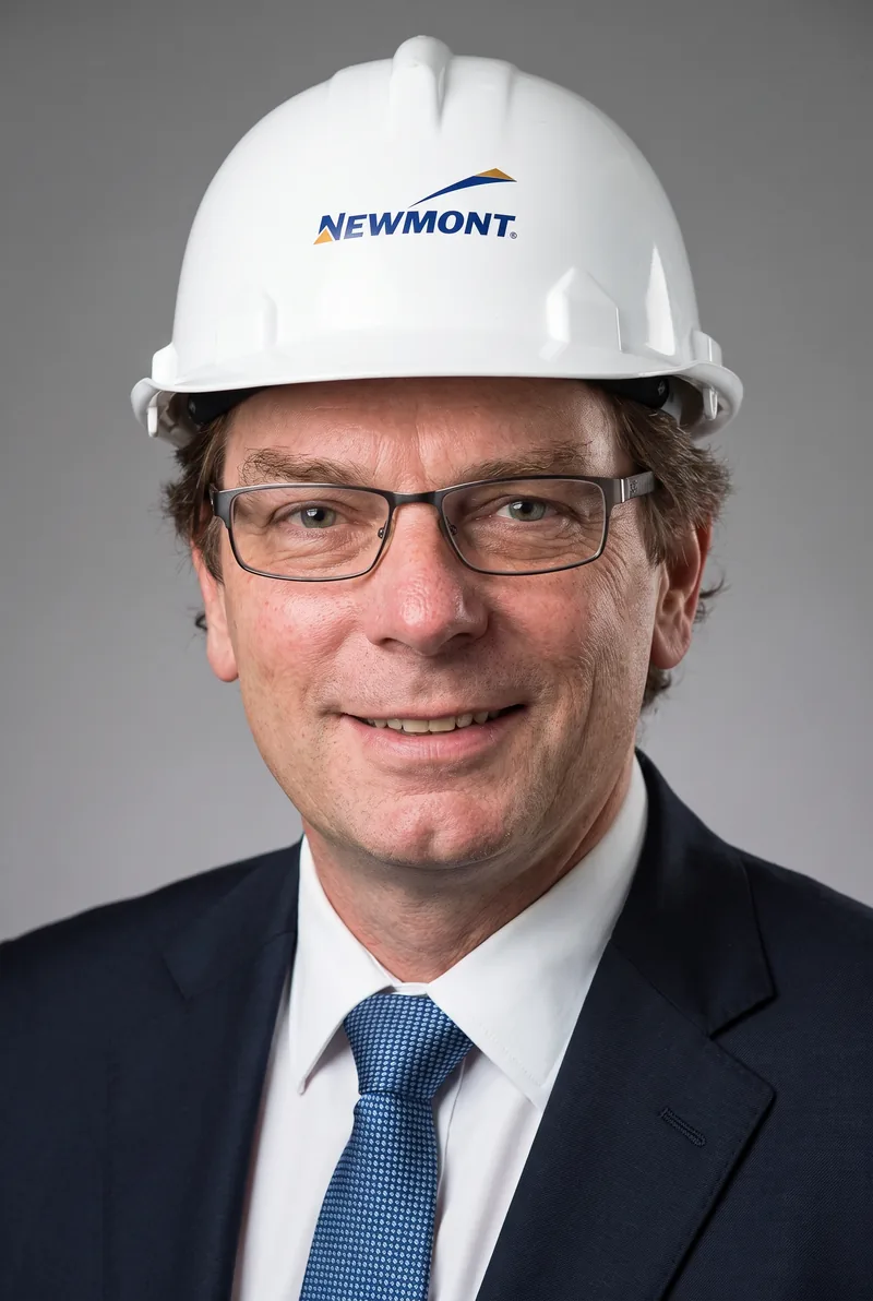 AI-generated portrait of Alan Newey, keynote speaker