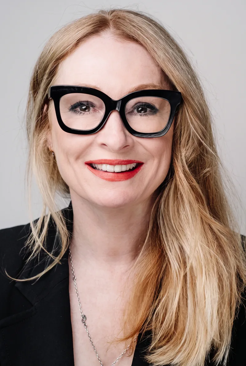 AI-generated portrait of Alexandra Smart, keynote speaker