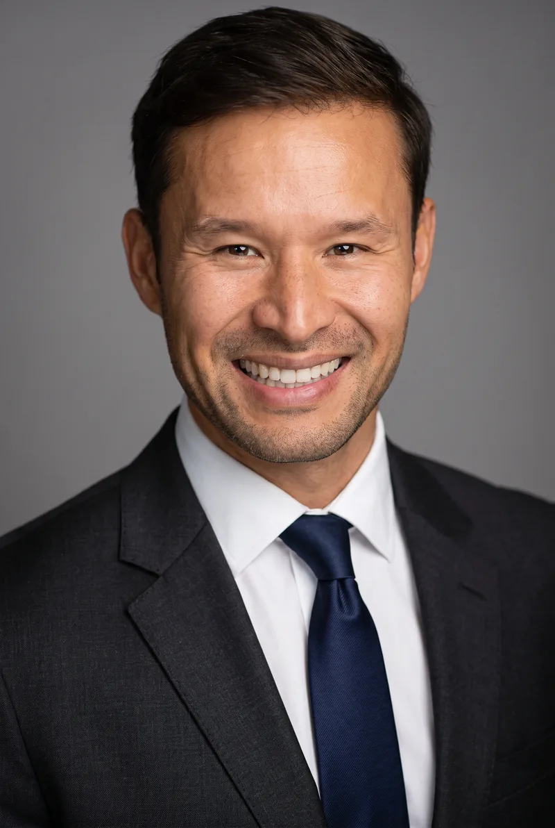 AI-generated portrait of Ali Ahmadi, keynote speaker