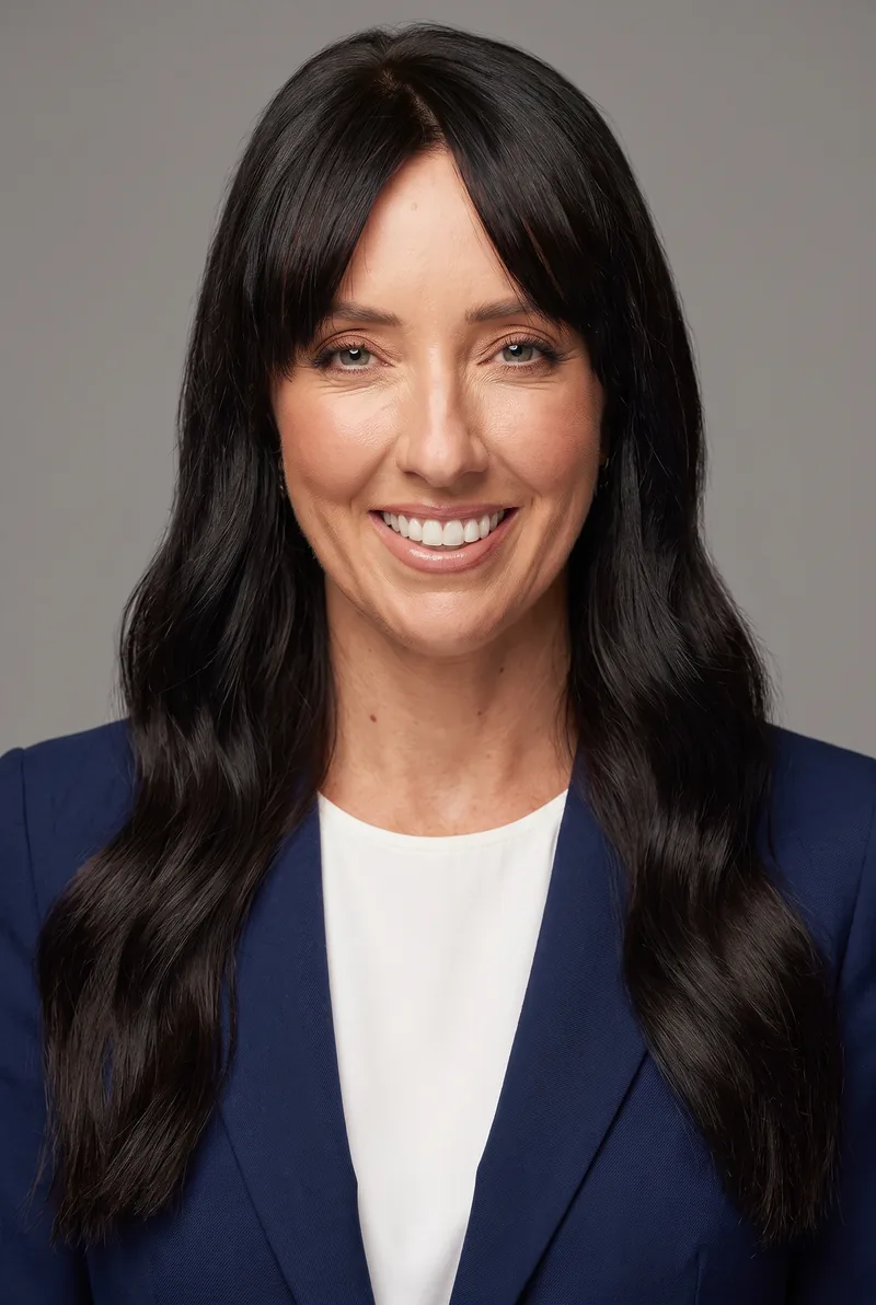 AI-generated portrait of Ali Clarke, keynote speaker