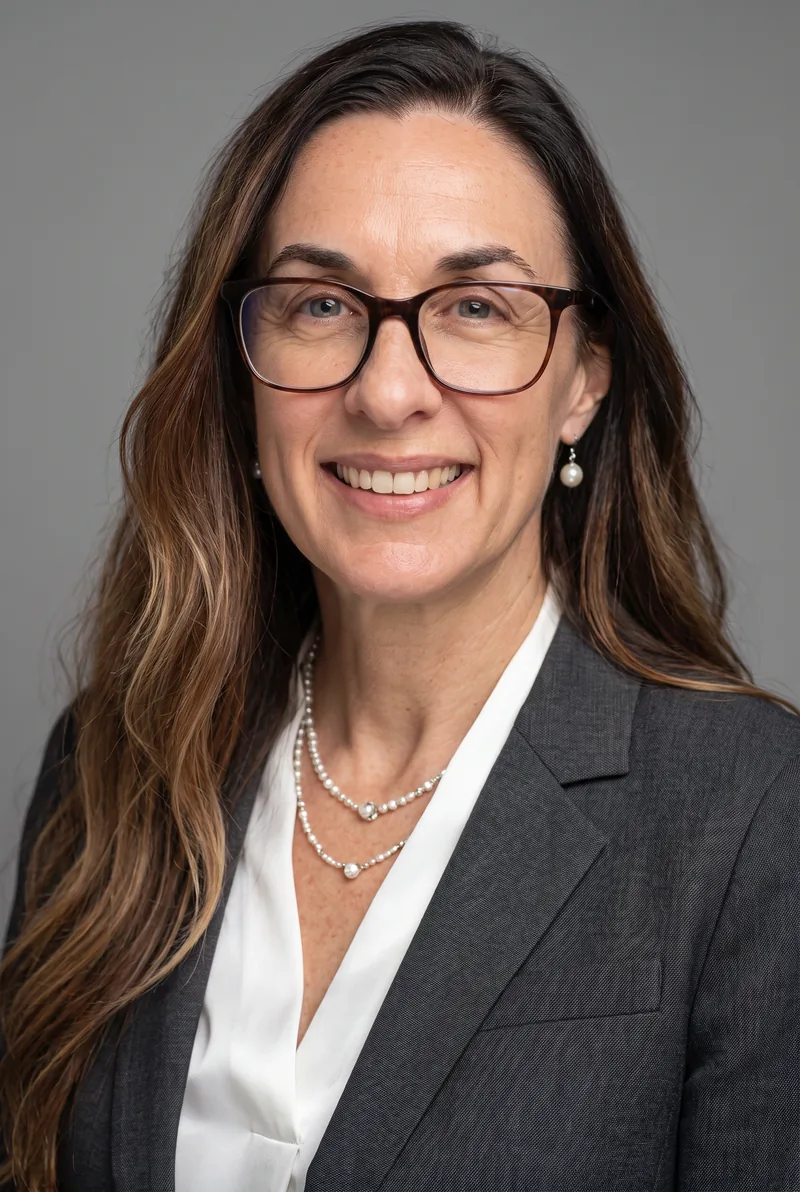 AI-generated portrait of Alison Nancye, keynote speaker