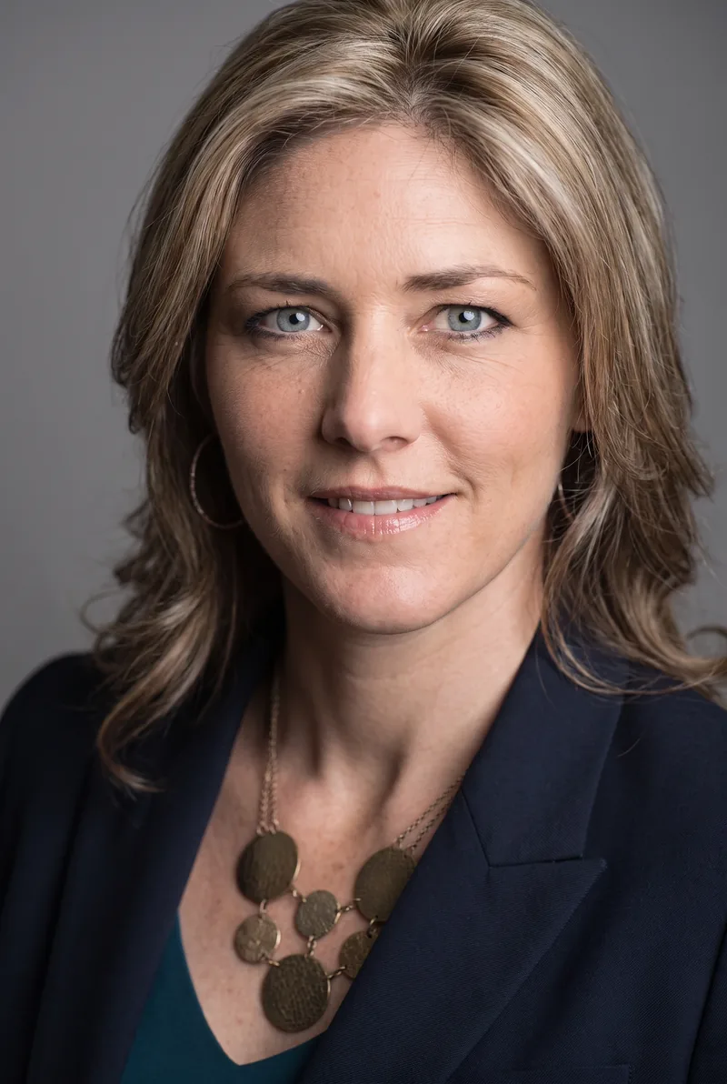 AI-generated portrait of Allison Shreeve, keynote speaker