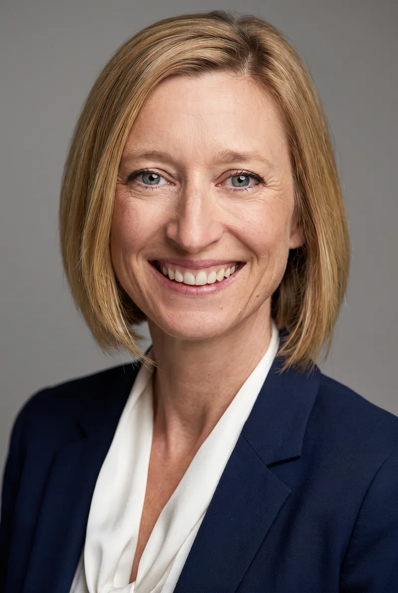 AI-generated portrait of Amy Carter-James, keynote speaker
