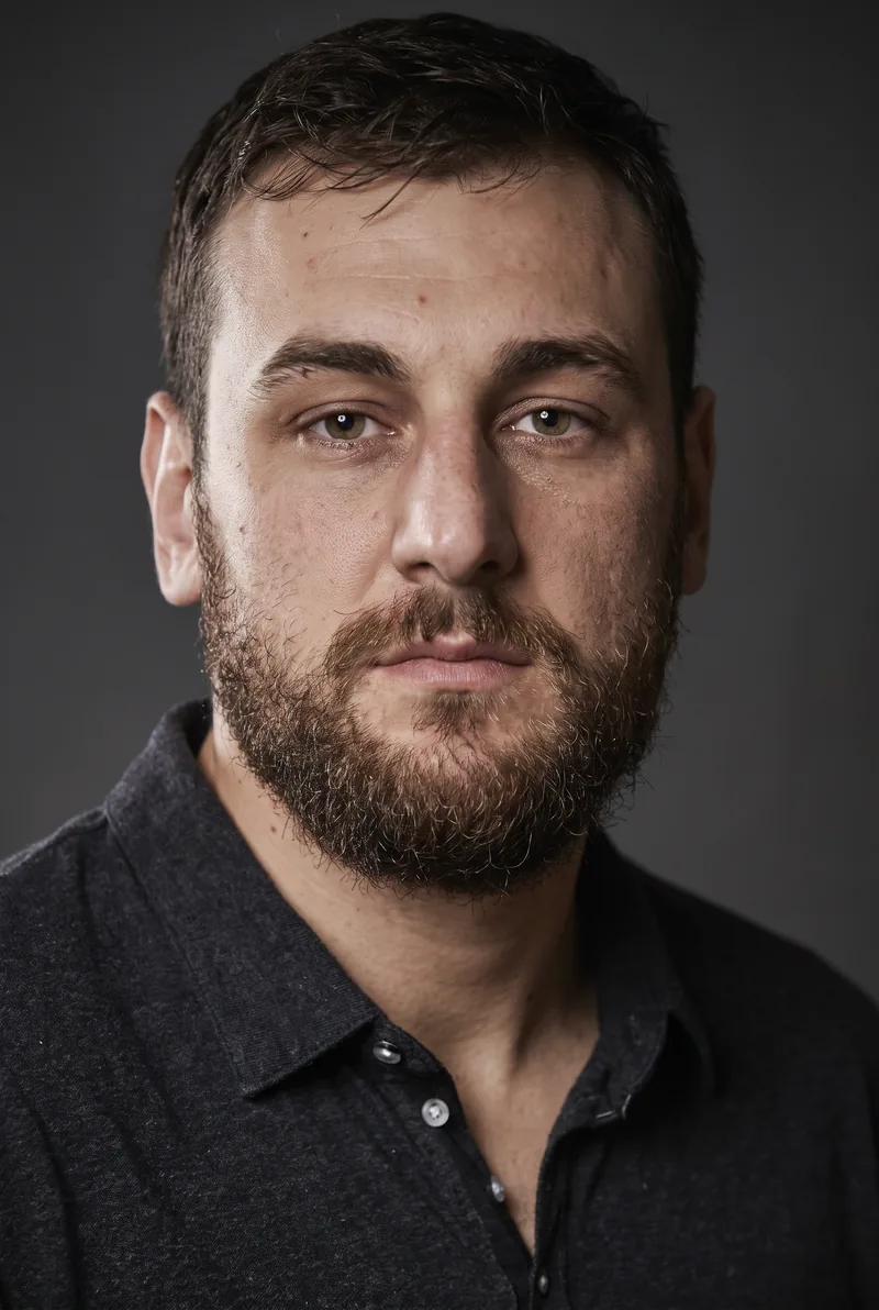 AI-generated portrait of Andrew Bogut, keynote speaker
