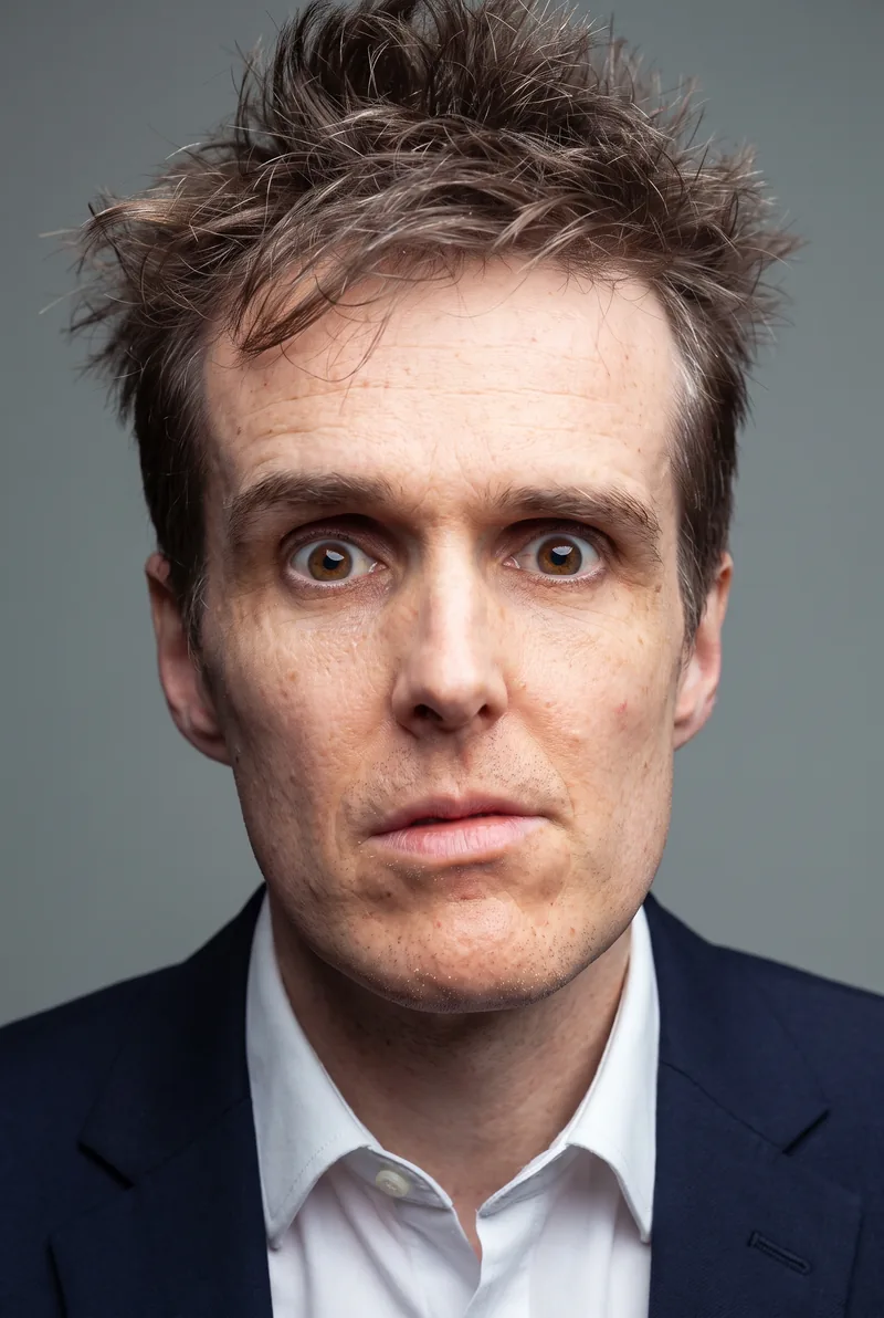AI-generated portrait of Andrew Hansen, keynote speaker