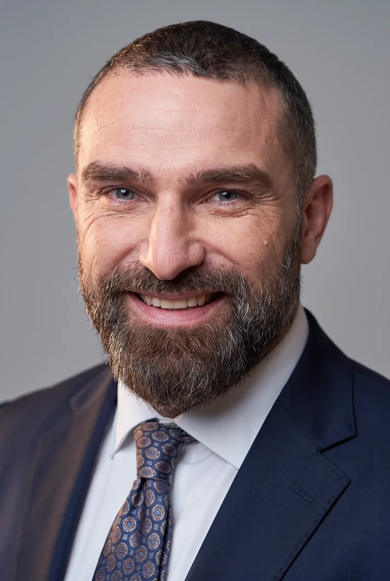 AI-generated portrait of Ant Middleton, keynote speaker