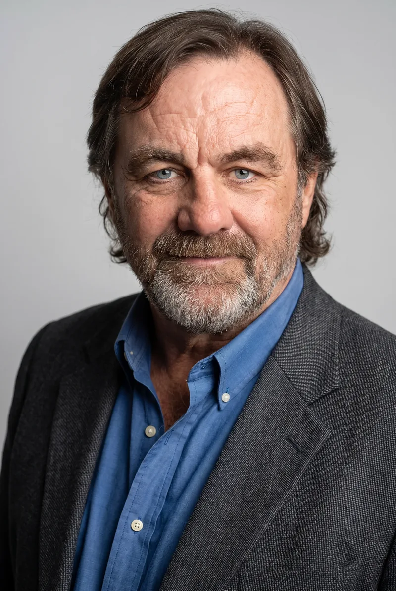 AI-generated portrait of Anthony Clarke OAM, keynote speaker