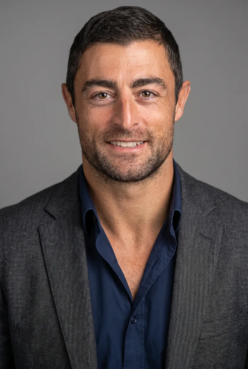 AI-generated portrait of Anthony 'Mini' Minichiello, keynote speaker