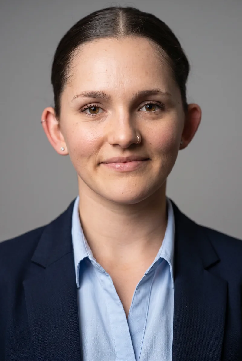 AI-generated portrait of Ashley Belteky, keynote speaker