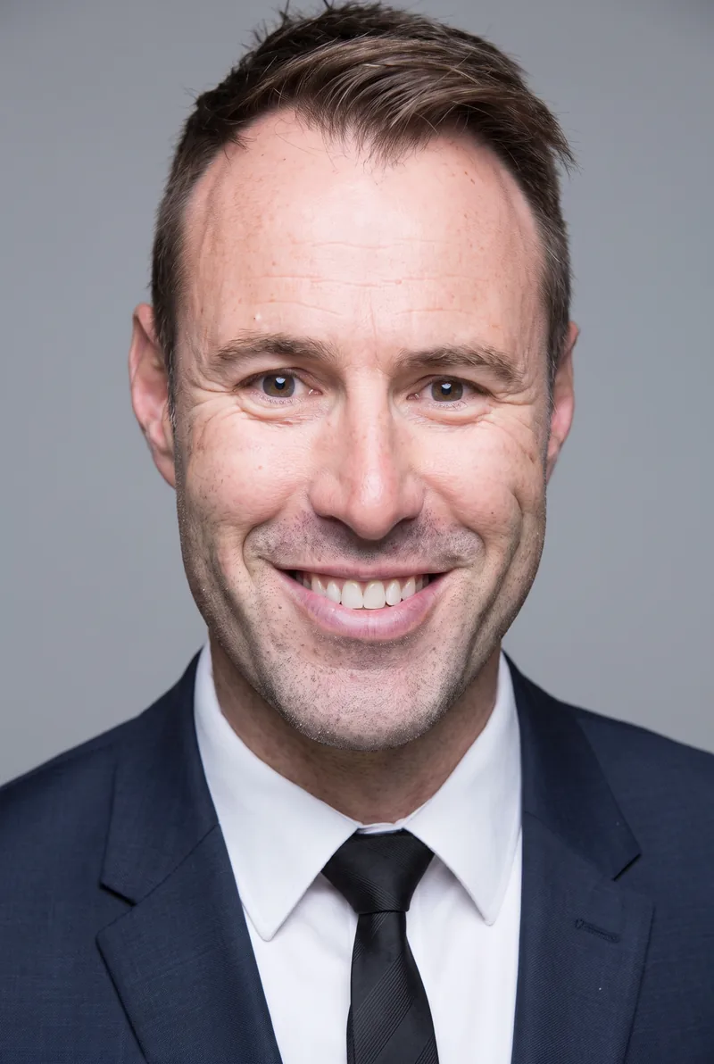 AI-generated portrait of Ben Price, keynote speaker