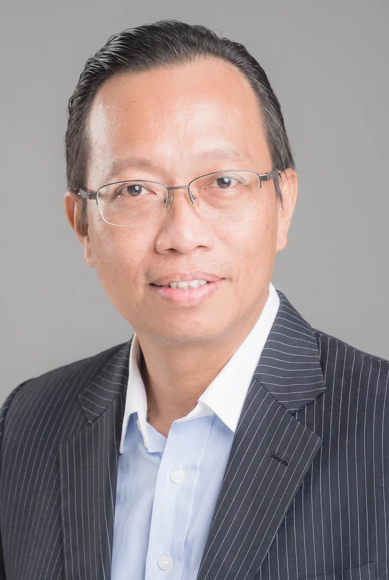 AI-generated portrait of Benjamin Cheng, keynote speaker