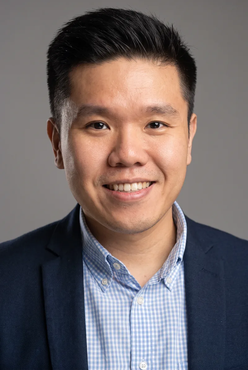 AI-generated portrait of Benjamin Loh, keynote speaker
