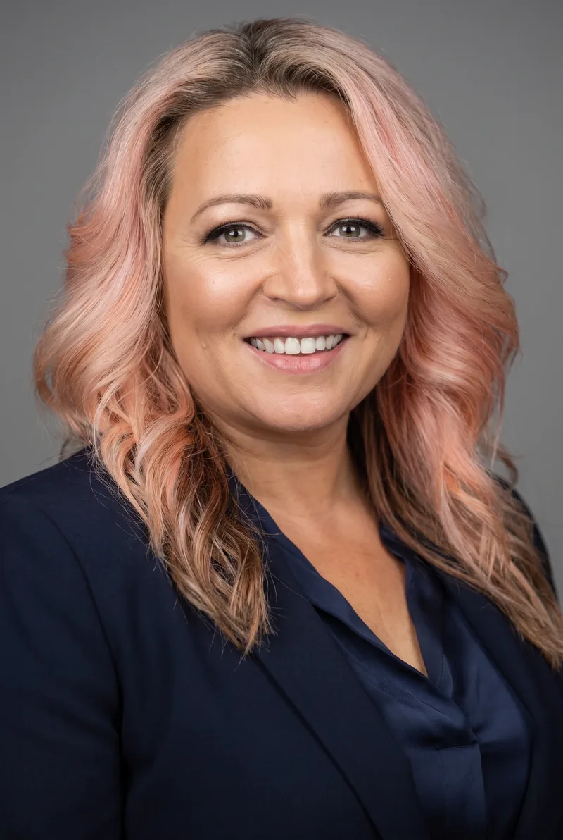 AI-generated portrait of Bernadette Alizart, keynote speaker