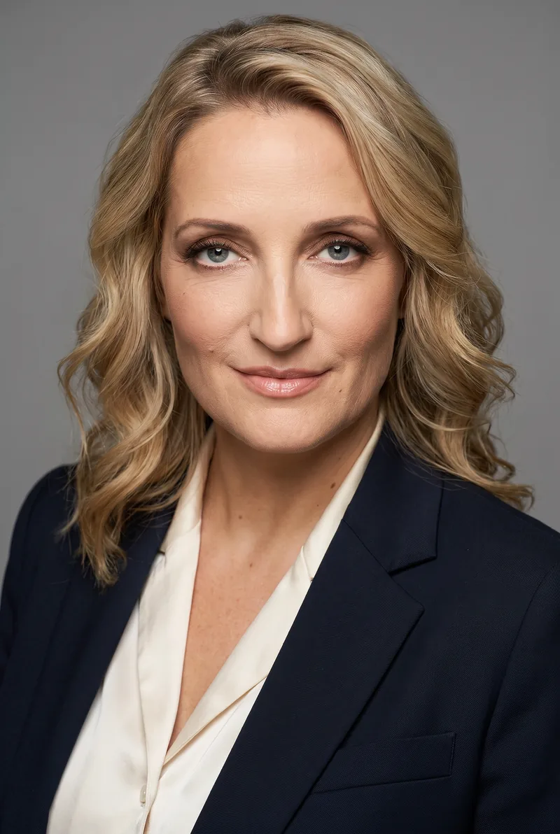 AI-generated portrait of Bianca Dye, keynote speaker