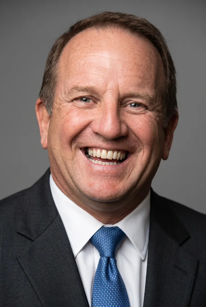 AI-generated portrait of Bill Zammit, keynote speaker