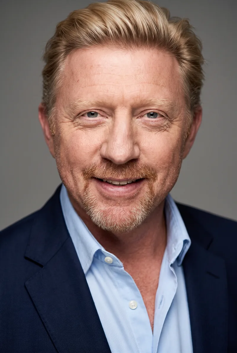 AI-generated portrait of Boris Becker, keynote speaker