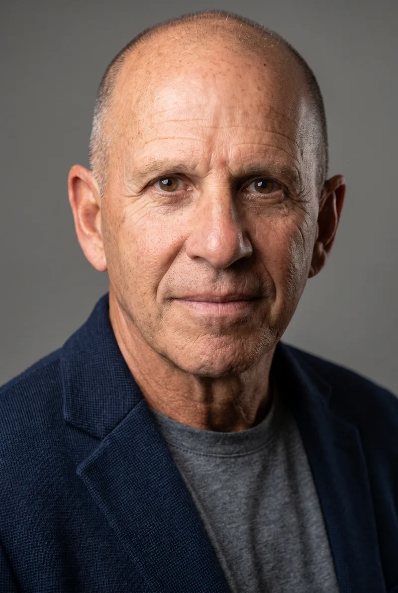AI-generated portrait of Brian Goorjian, keynote speaker