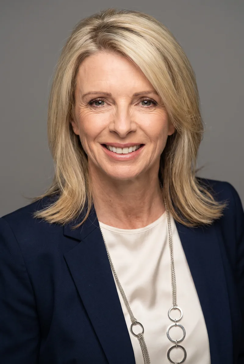 AI-generated portrait of Brigitte Duclos, keynote speaker