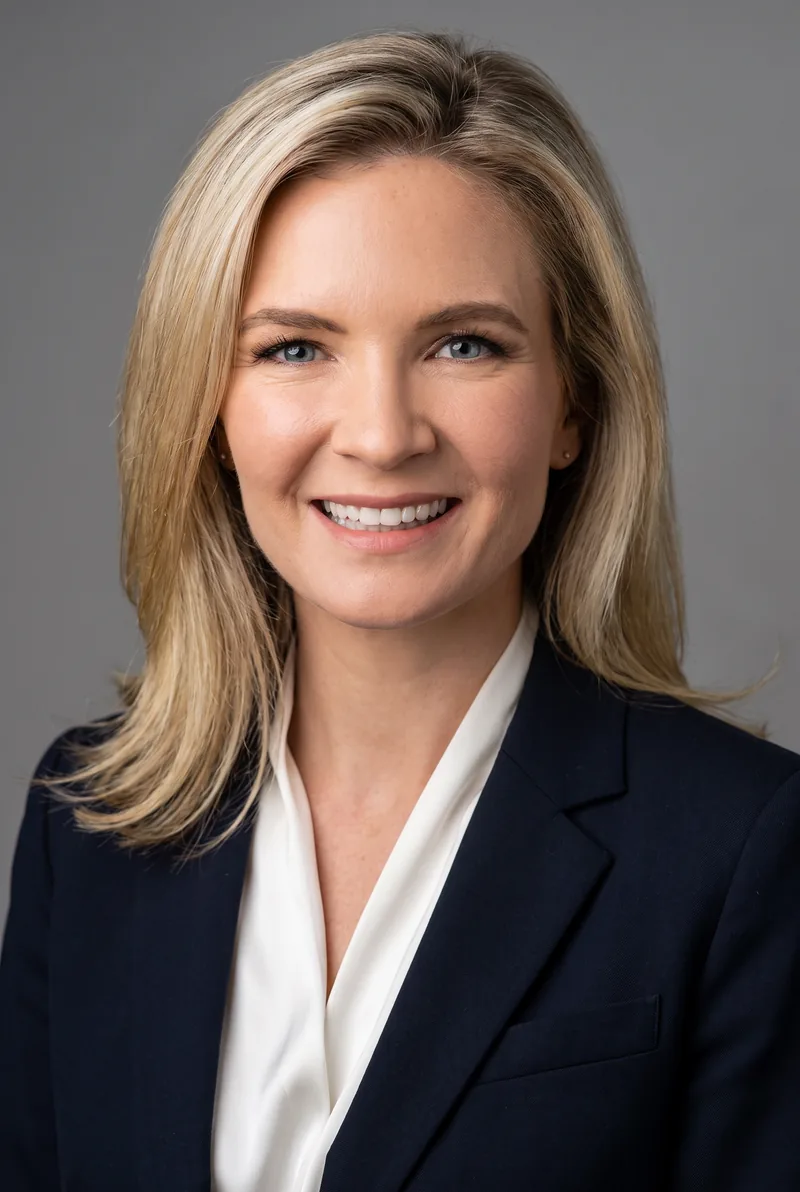 AI-generated portrait of Briony Benjamin, keynote speaker