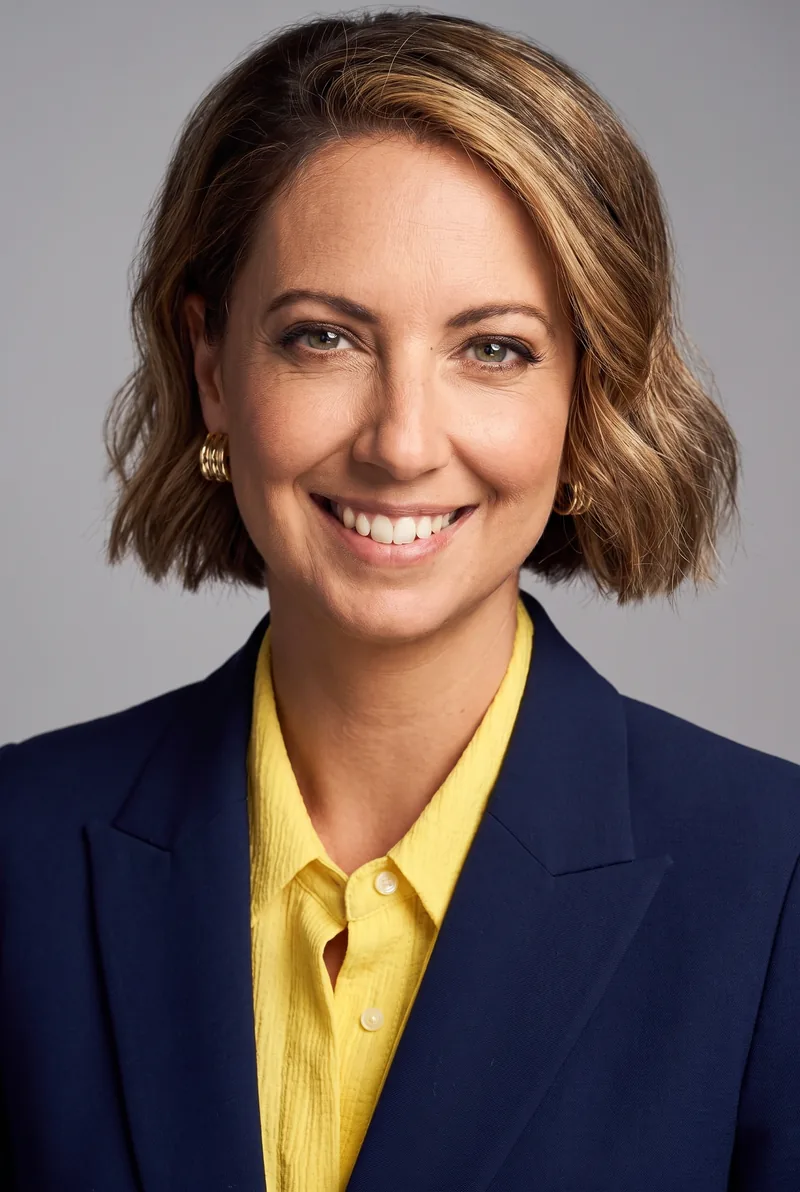 AI-generated portrait of Brooke Boney, keynote speaker