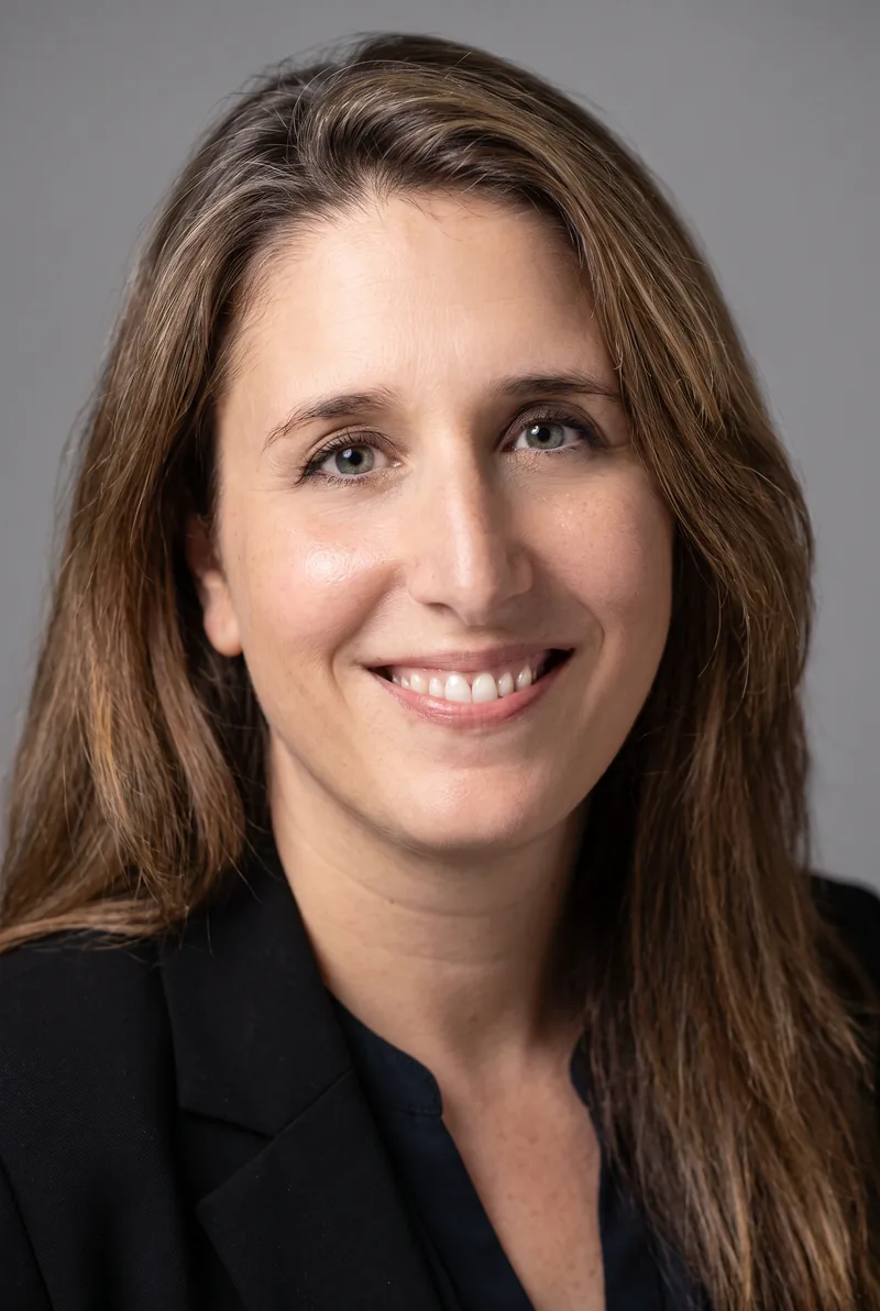 AI-generated portrait of Carolyn Miller, keynote speaker