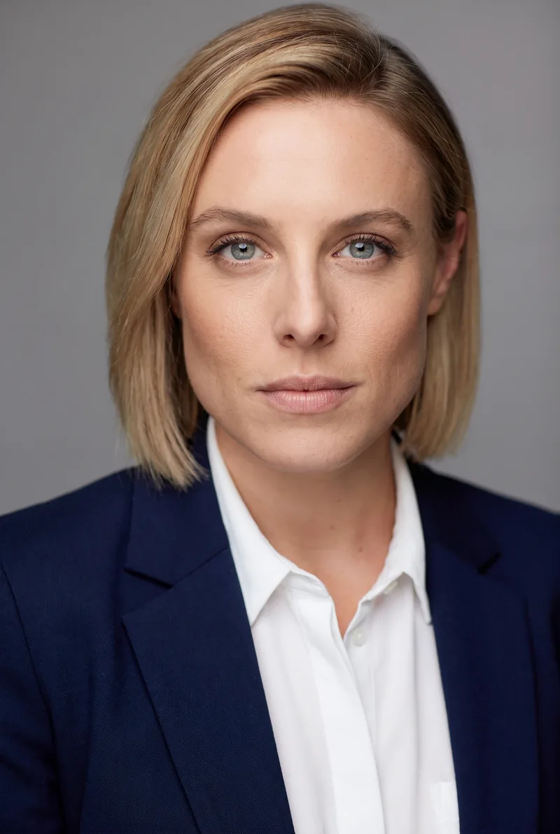 AI-generated portrait of Casey Burgess, keynote speaker