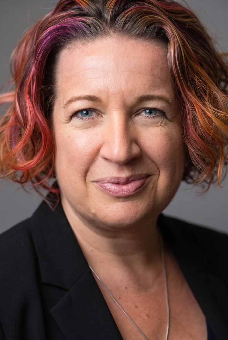 AI-generated portrait of Cat Matson, keynote speaker