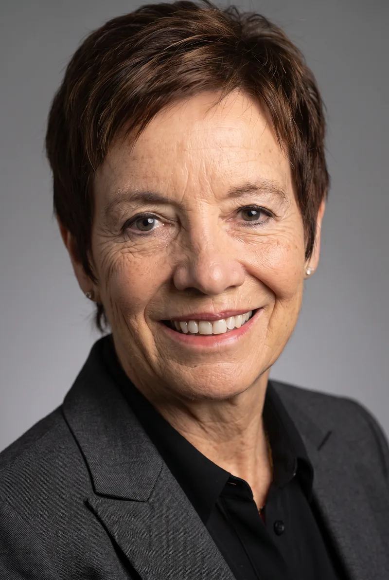 AI-generated portrait of Catherine DeVrye, keynote speaker