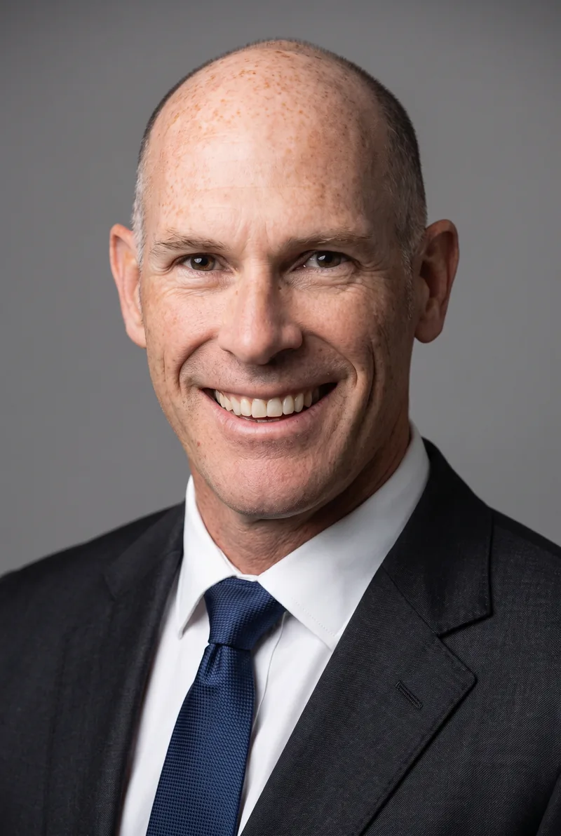 AI-generated portrait of Chandler Comerford, keynote speaker