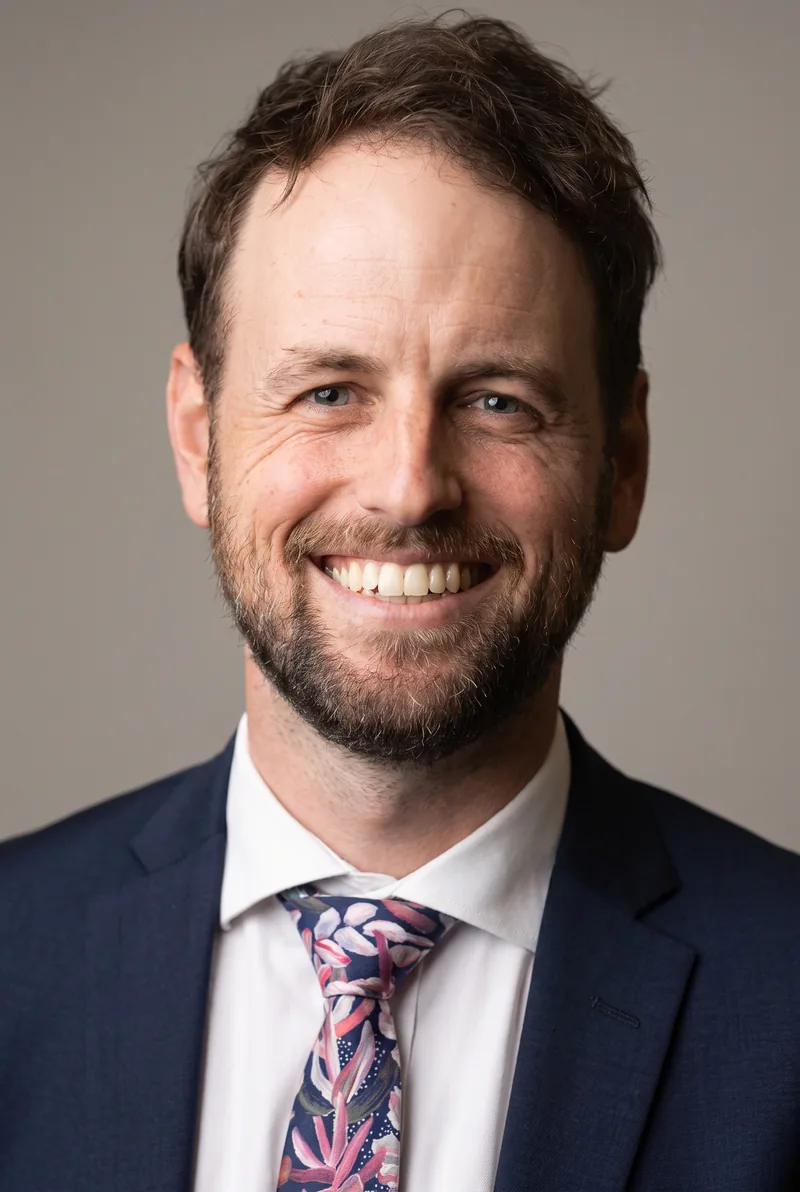 AI-generated portrait of Charlie Ranger, keynote speaker
