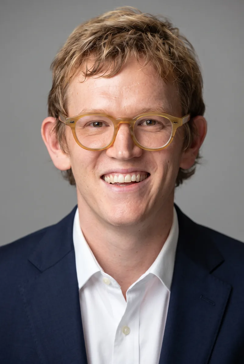 AI-generated portrait of Chris Parker, keynote speaker