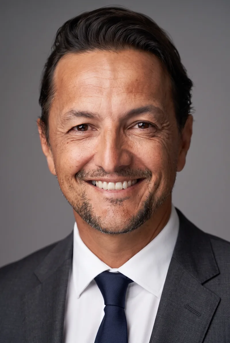 AI-generated portrait of Chris Parsons, keynote speaker