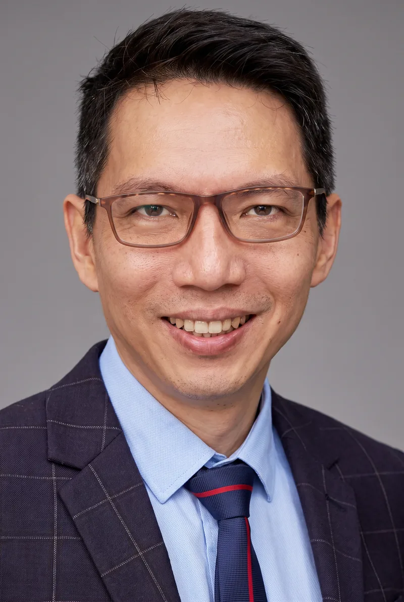 AI-generated portrait of Christian Chua, keynote speaker