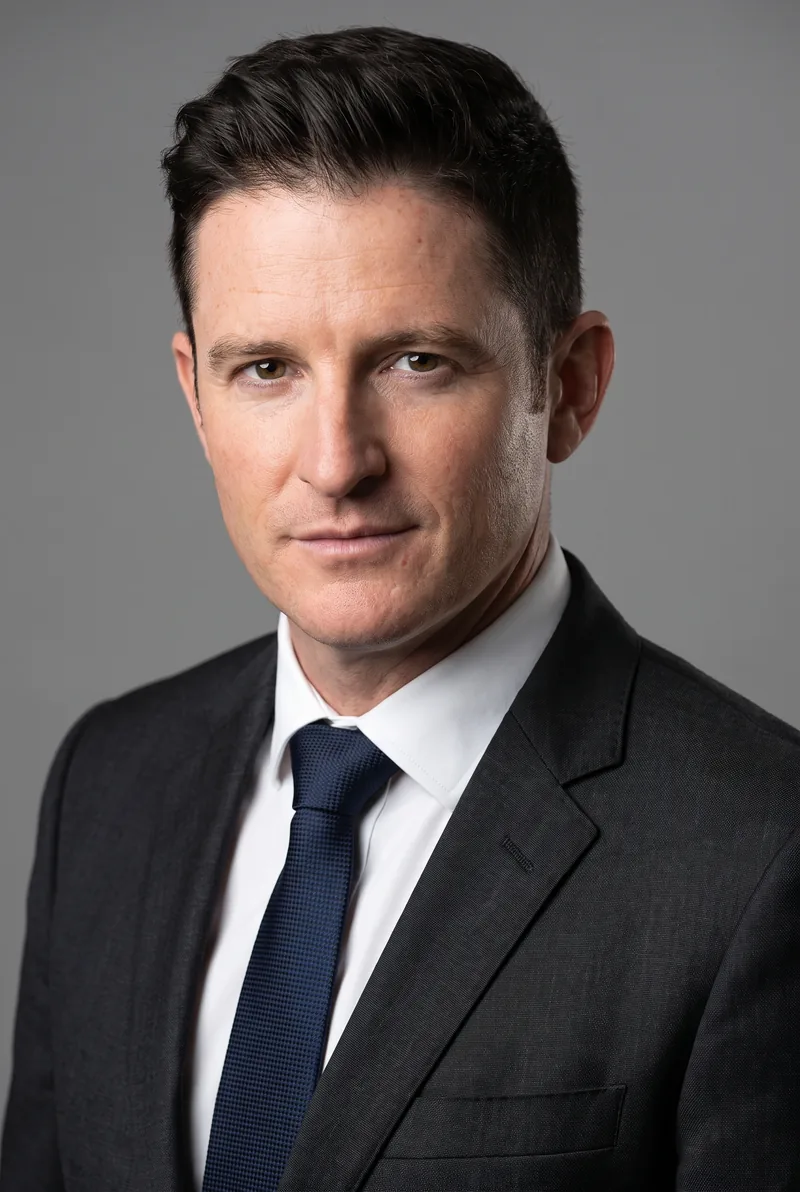 AI-generated portrait of Ciaran Gribbin, keynote speaker