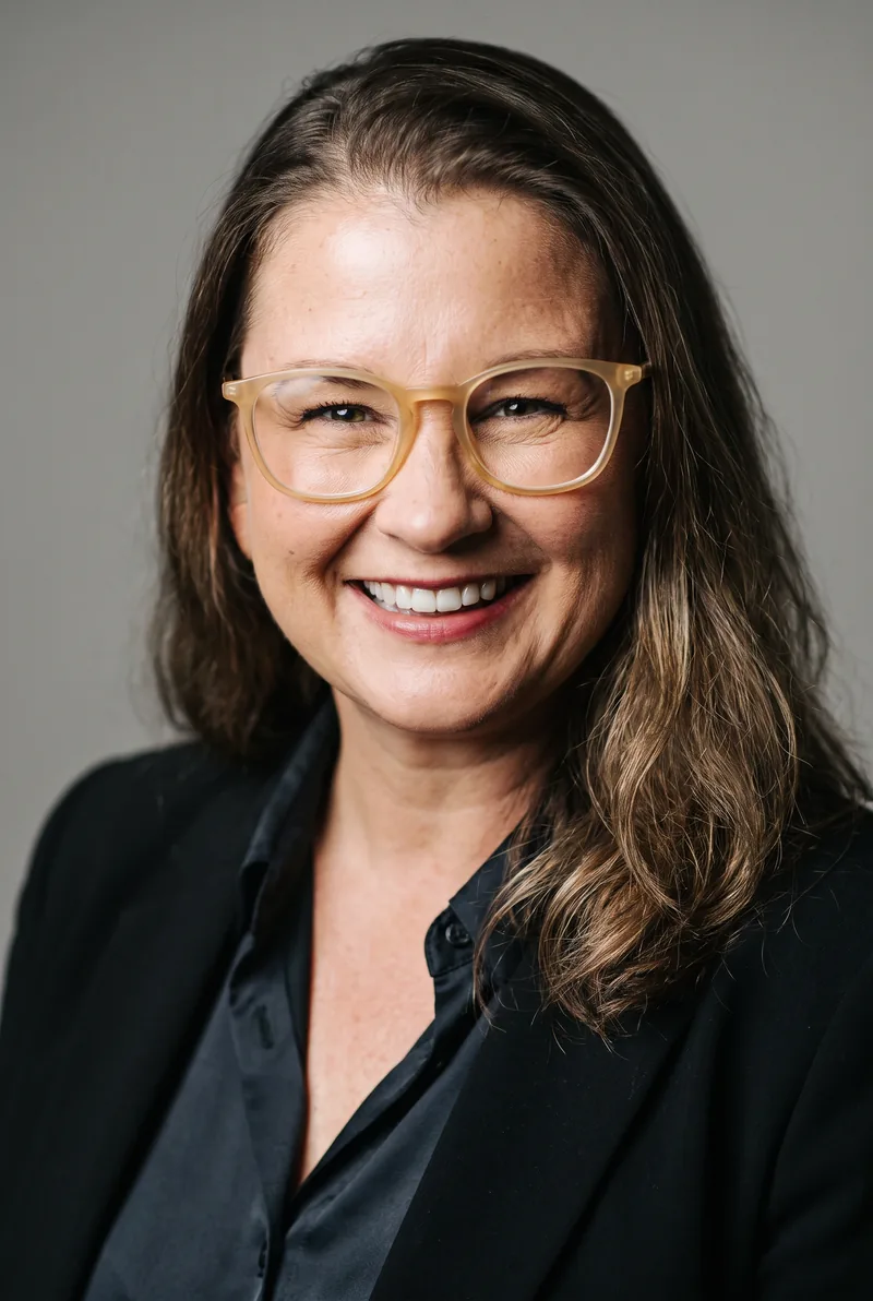 AI-generated portrait of Clare Desira, keynote speaker