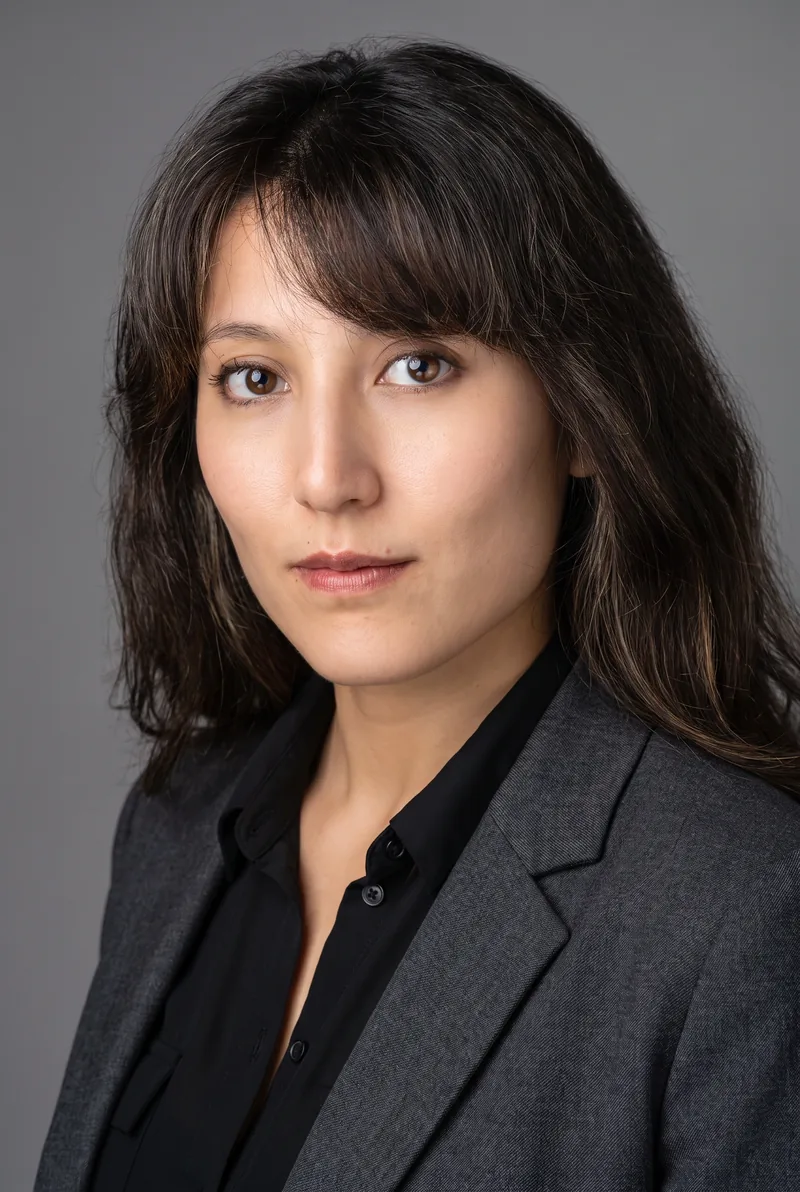 AI-generated portrait of Corinne Ooms, keynote speaker