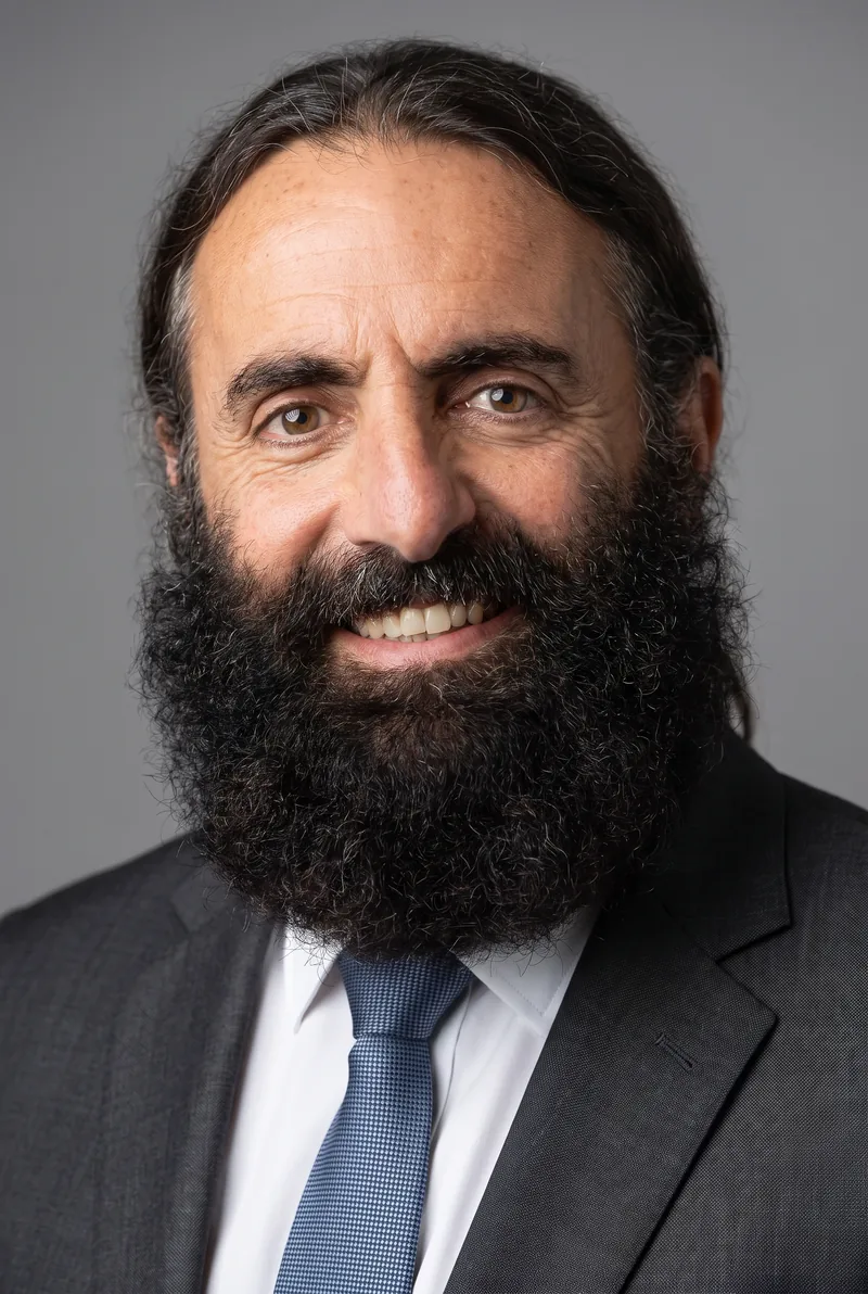 AI-generated portrait of Costa Georgiadis, keynote speaker