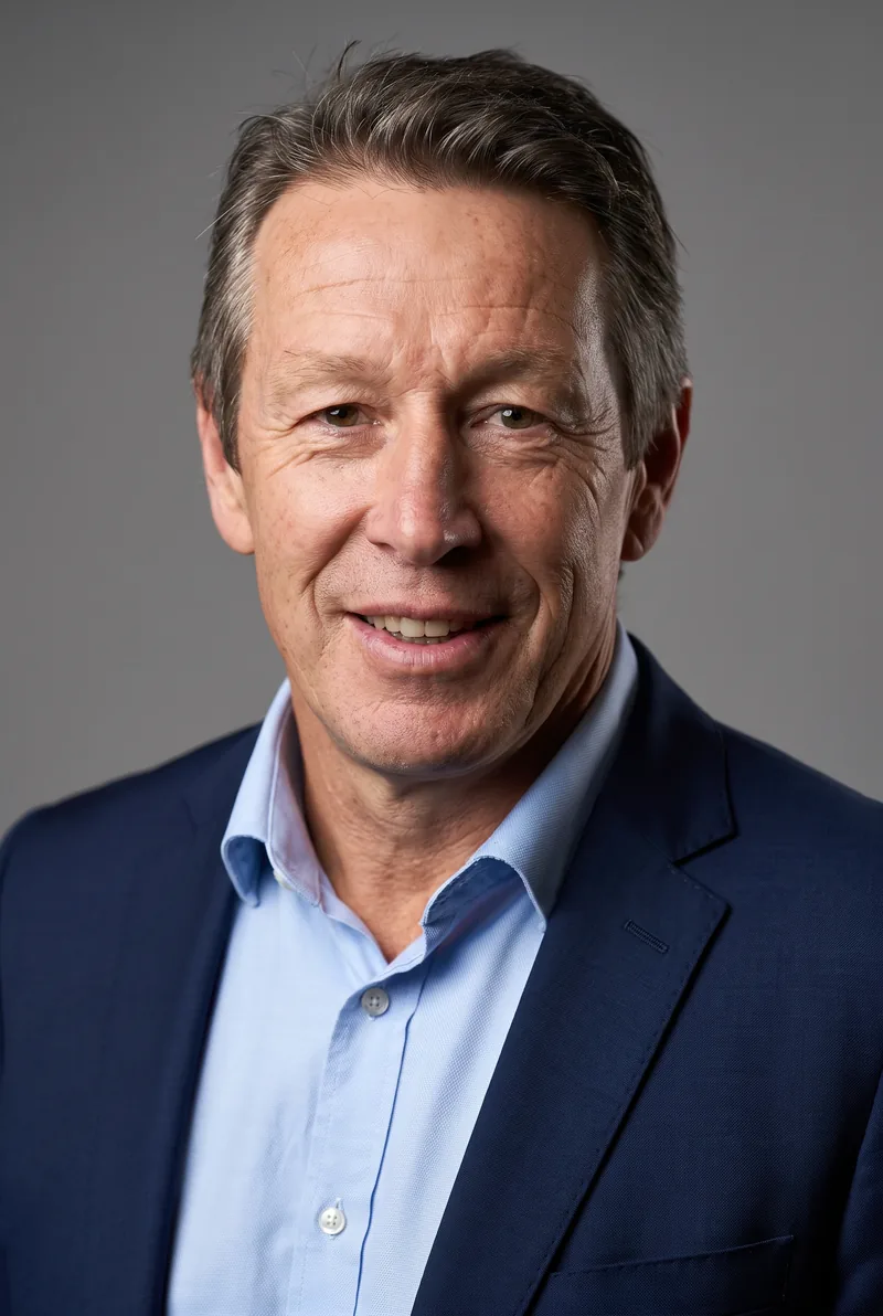 AI-generated portrait of Craig Bellamy, keynote speaker