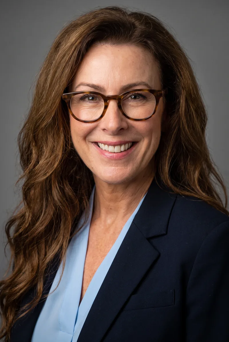 AI-generated portrait of Cynthia Morton, keynote speaker