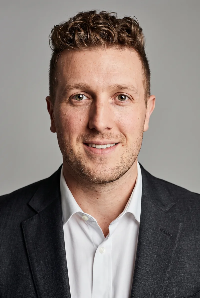 AI-generated portrait of Daniel Flynn, keynote speaker