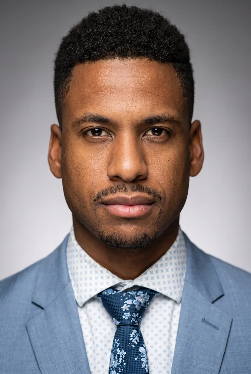 AI-generated portrait of Daniel Walker, keynote speaker
