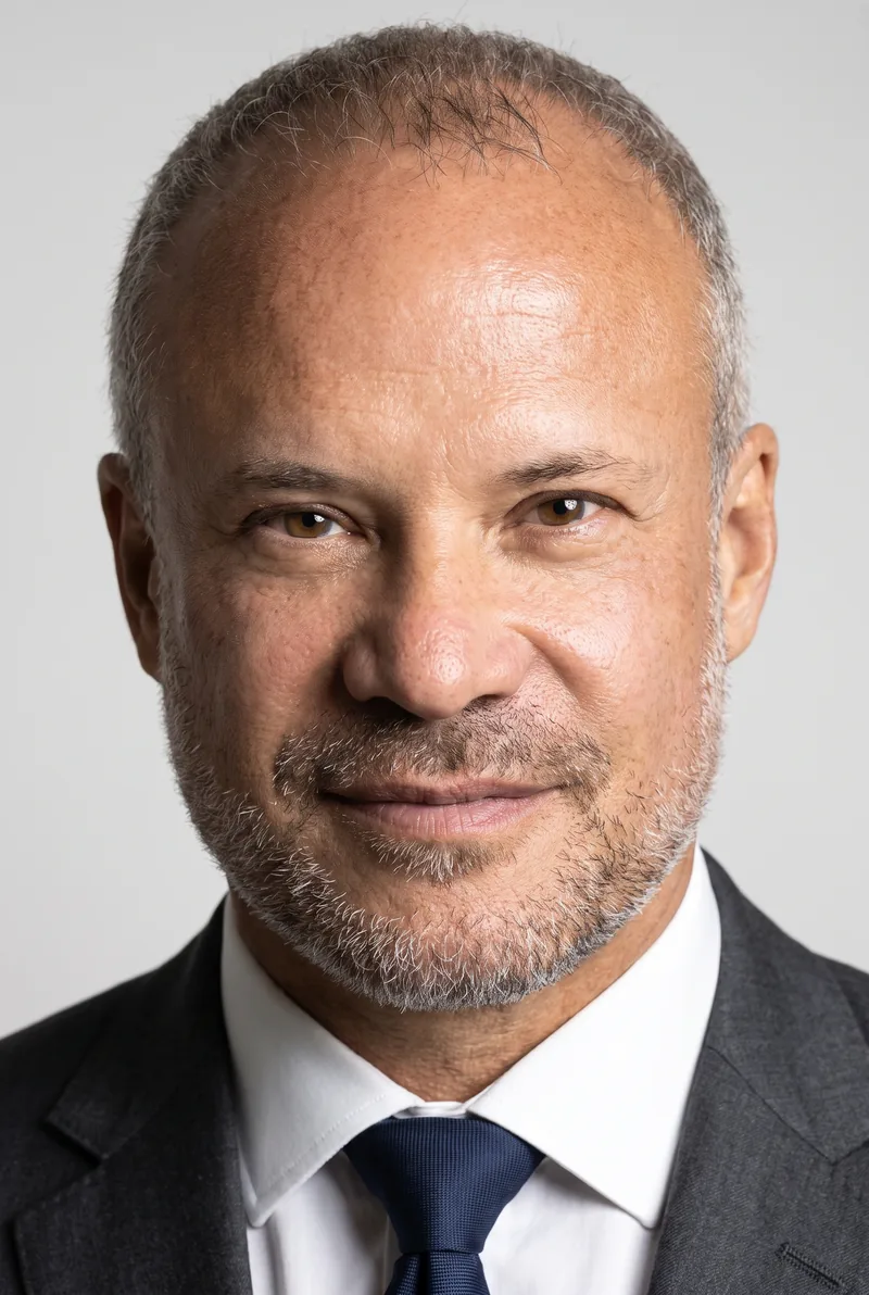 AI-generated portrait of David Allison, keynote speaker