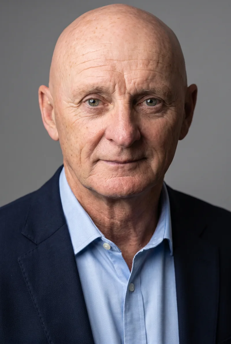 AI-generated portrait of David Arnfield, keynote speaker