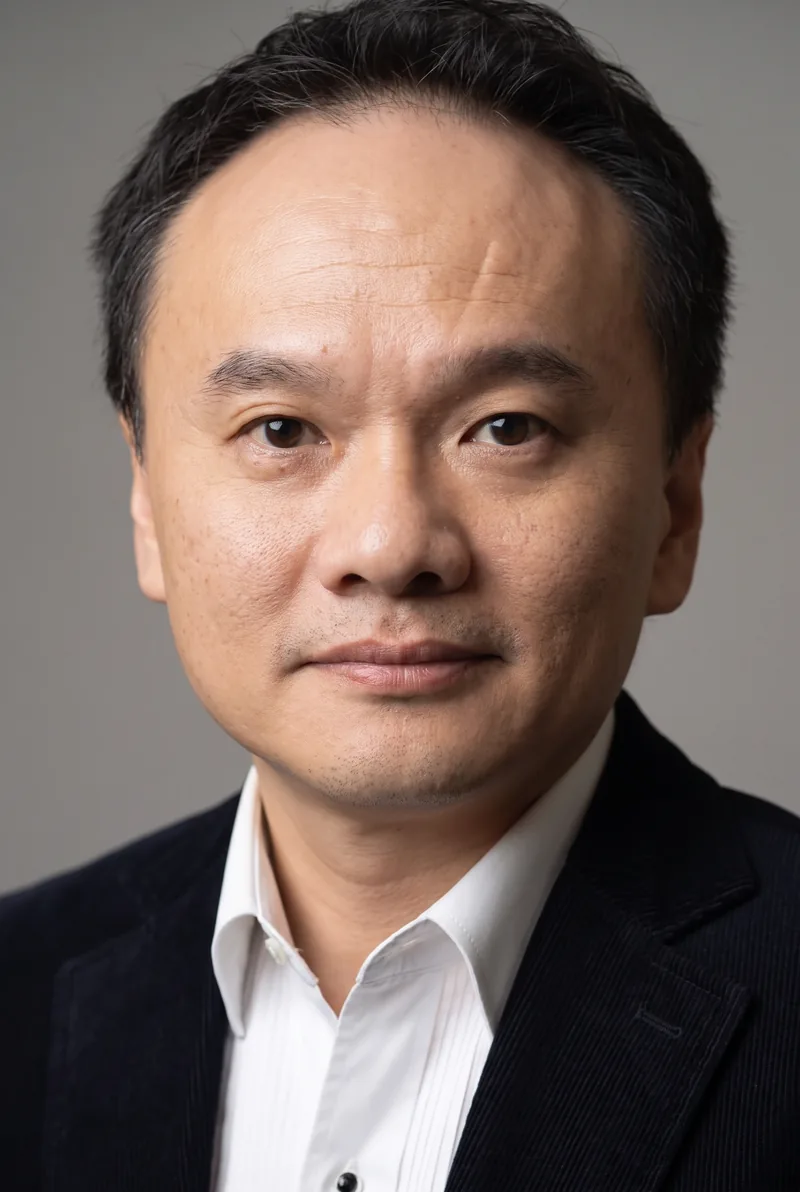 AI-generated portrait of David Chiem, keynote speaker