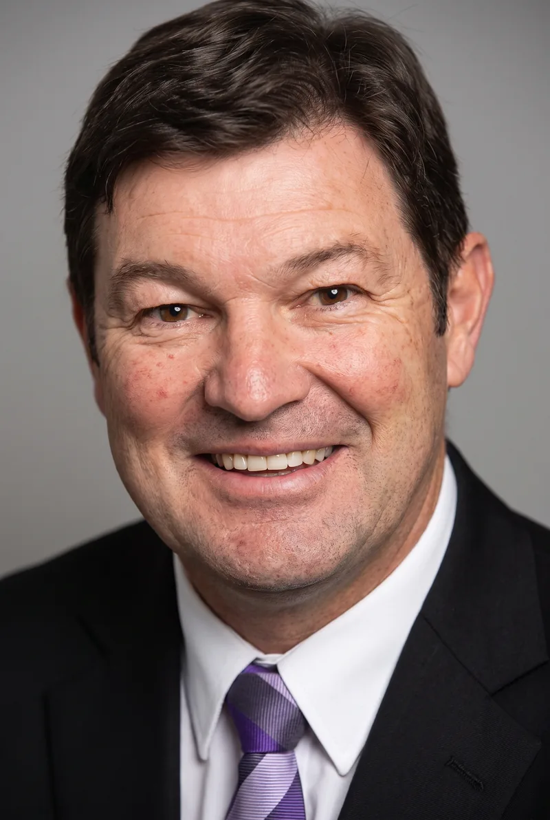 AI-generated portrait of David Koutsoukis, keynote speaker