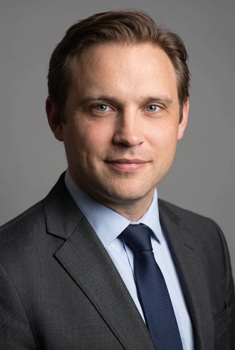 AI-generated portrait of David Rohrsheim, keynote speaker