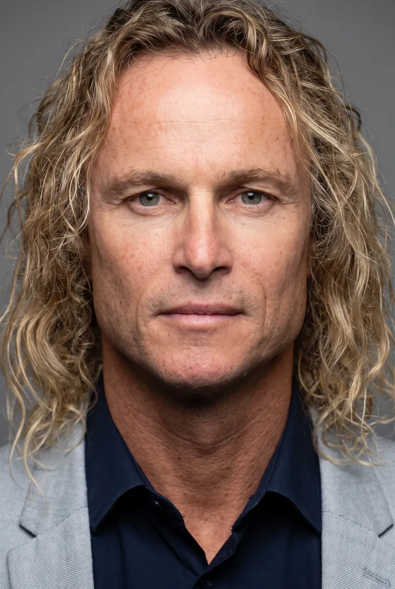 AI-generated portrait of Dean Boxall, keynote speaker
